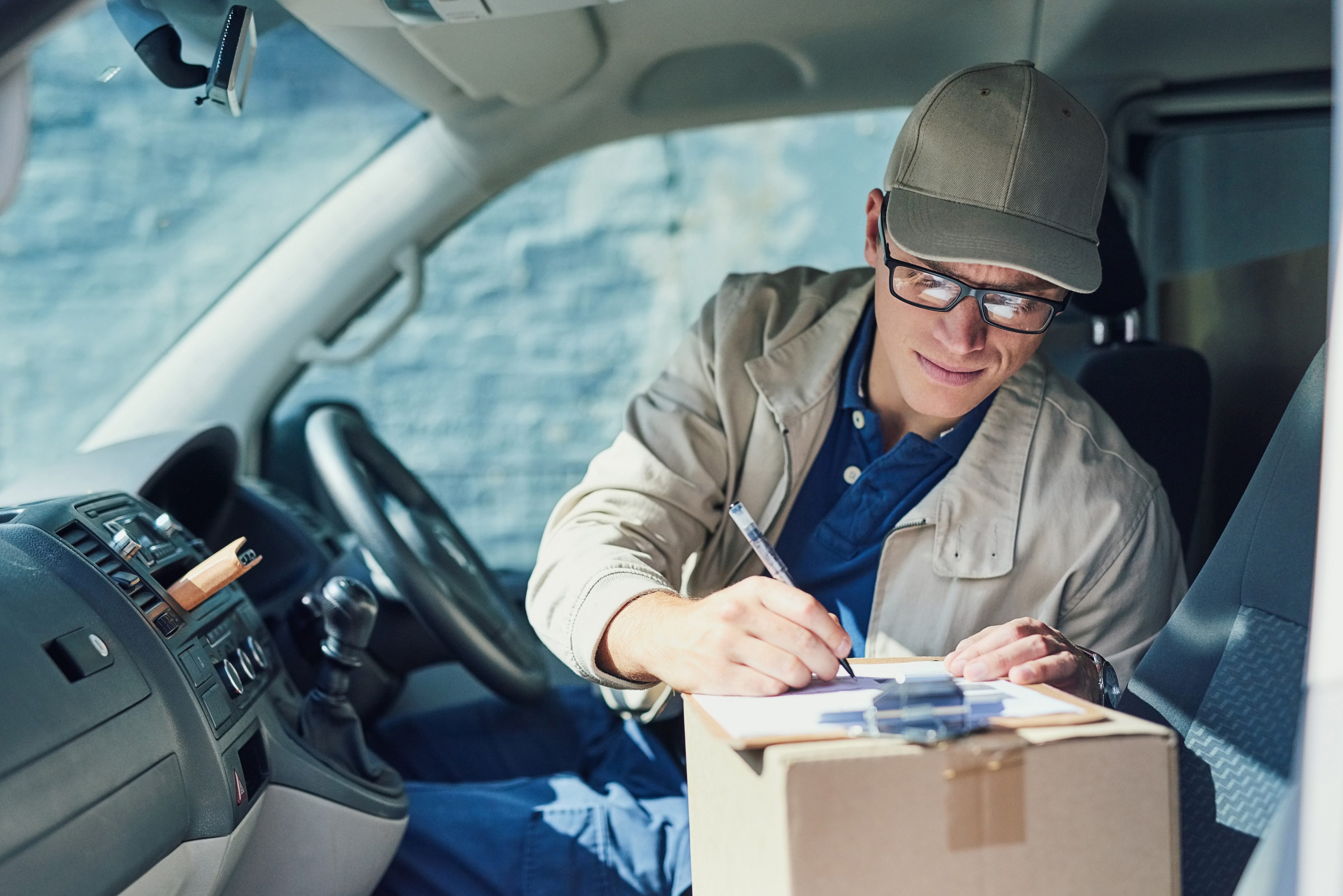 Frachttransport — gesichert verladen